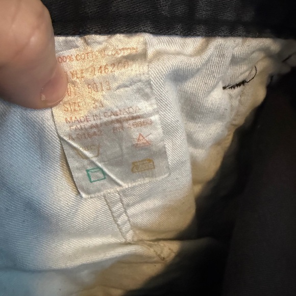 Vintage EXIT Cargo Pants Industrial Utility Streetwear Canadian 90s Raver 28 - Picture 8 of 8